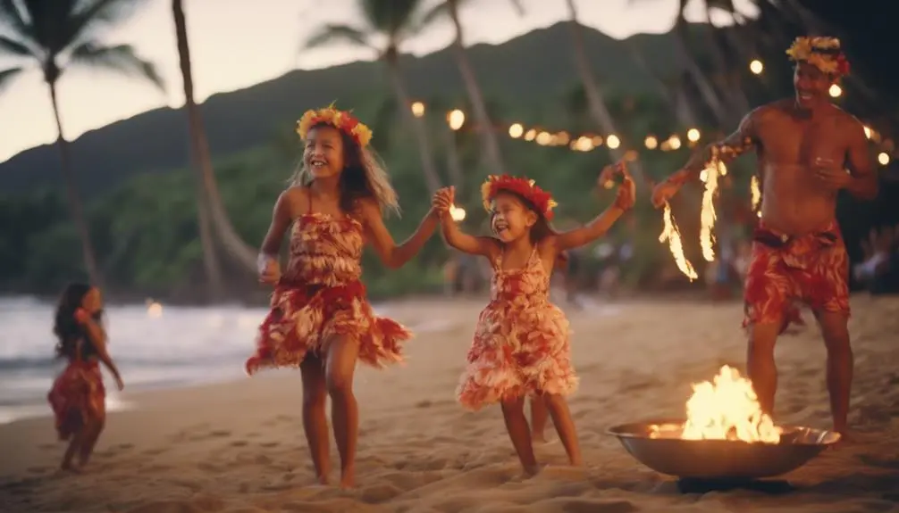 family friendly kauai luau activities