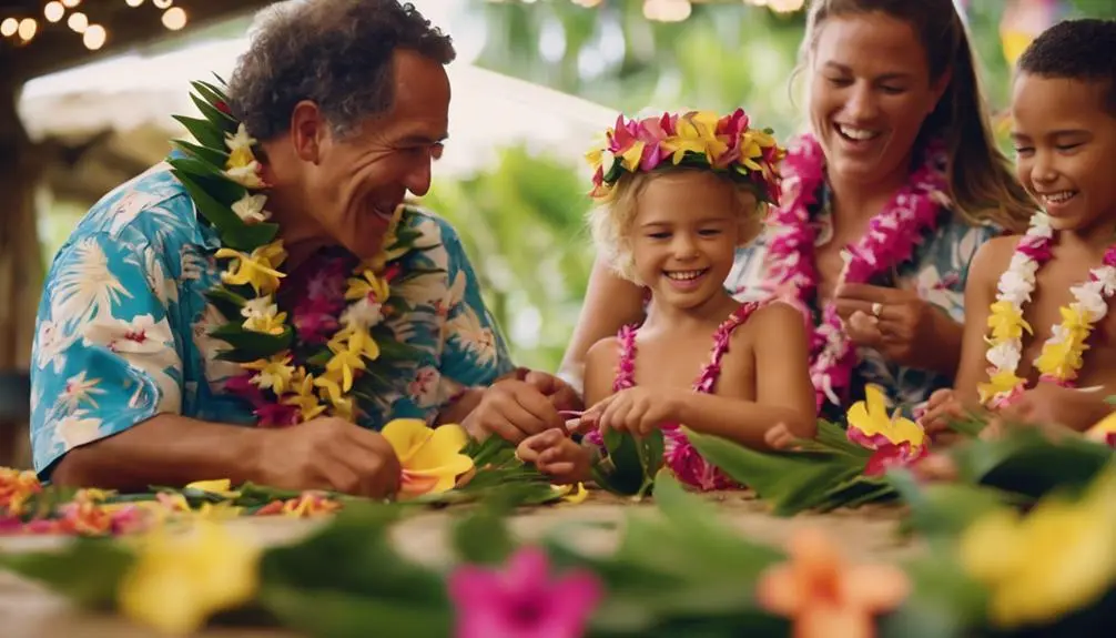 family friendly luau activities
