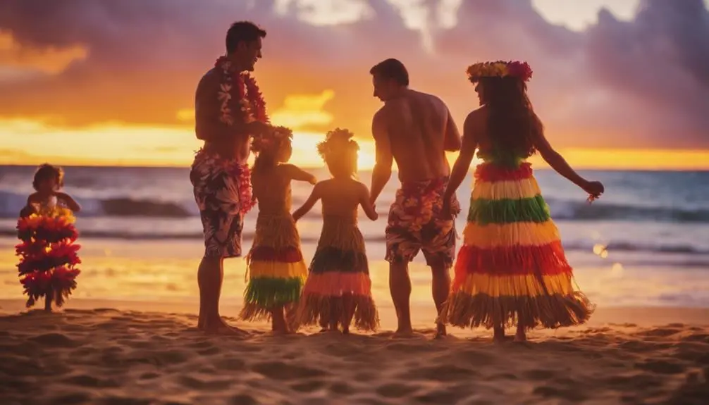 family friendly luau in kauai