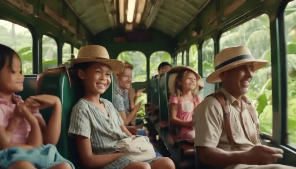 family friendly railway tour