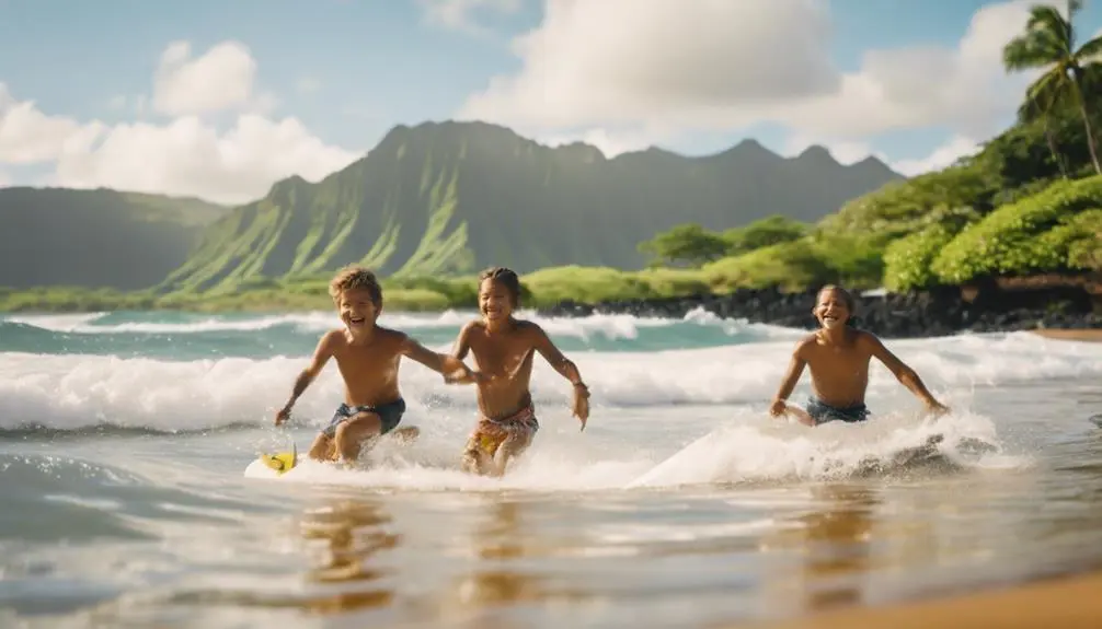 family surfing adventure memories