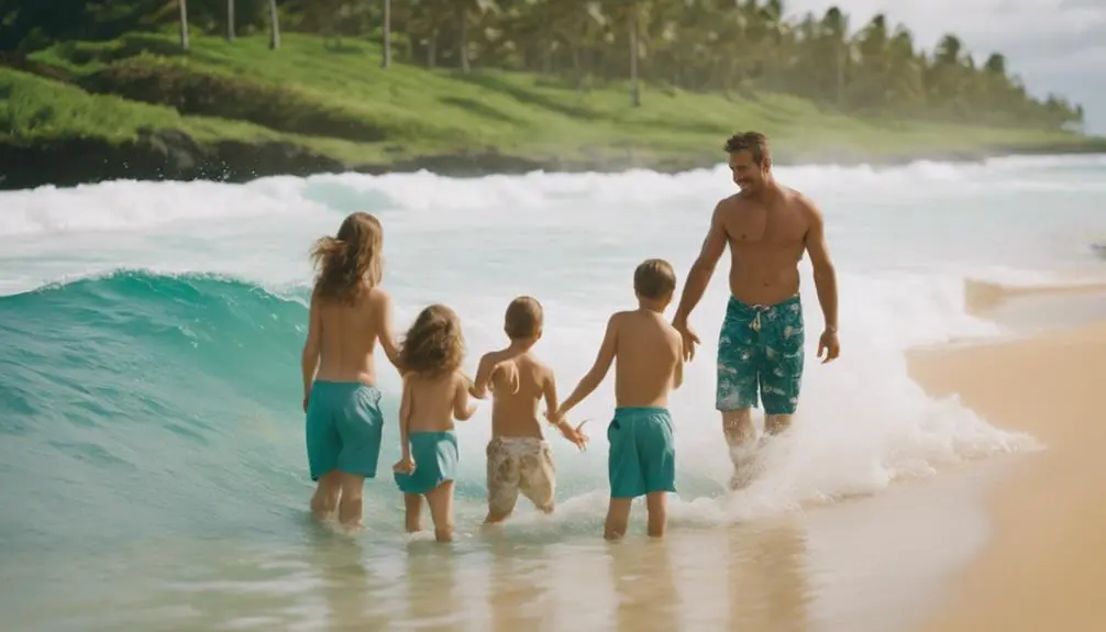 fun surf day together