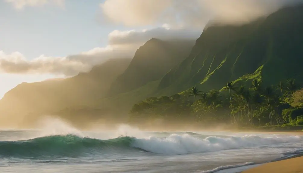 hanalei bay s mesmerizing waves
