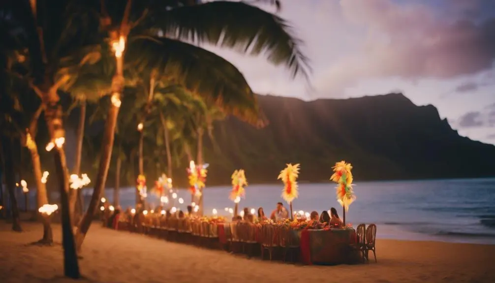 hawaiian beachside feast experience