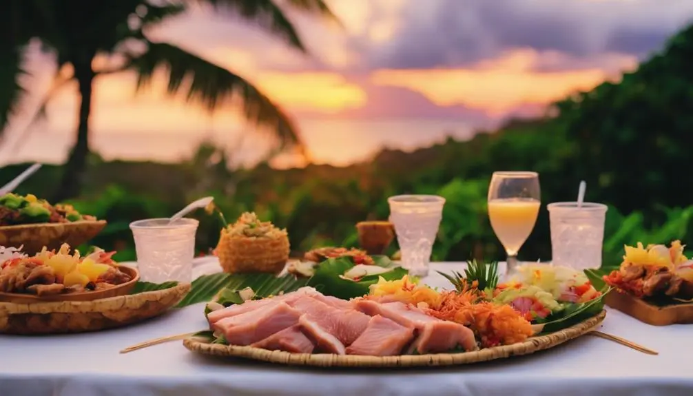 hawaiian culinary delight showcased