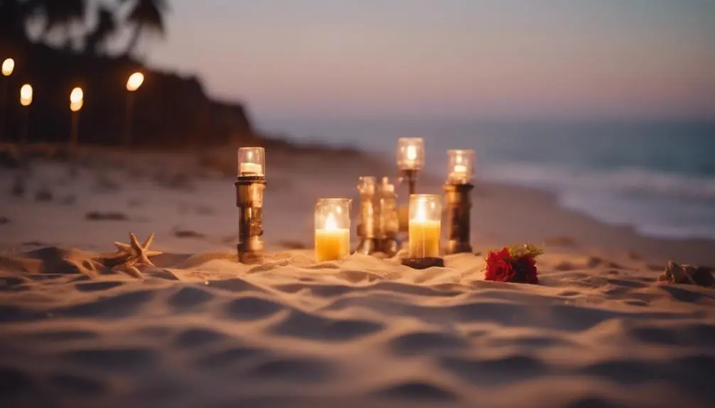 hawaiian luau on beach