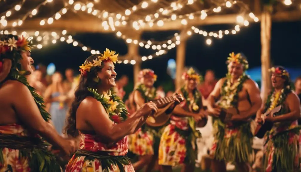 hawaiian luau show options