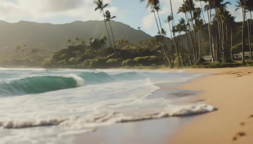 novice friendly surfing spots on kauai