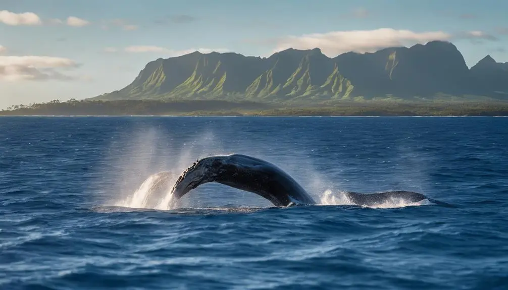 optimal whale watching season