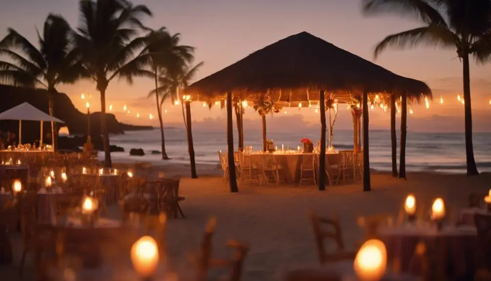 romantic luau in kauai