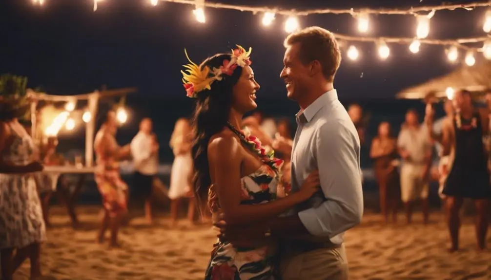 romantic tahitian luau tale