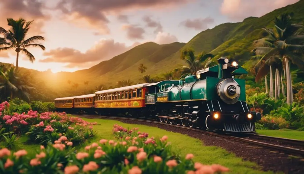 scenic train ride hawaii