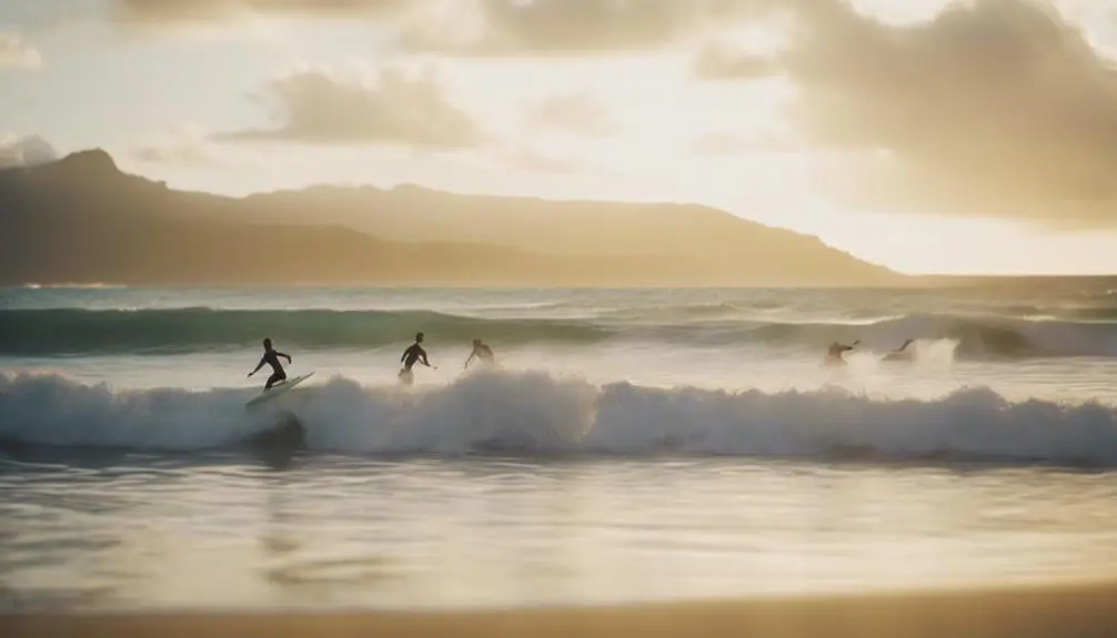 sunny beach in hawaii