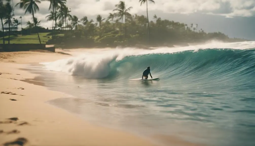 sunny hawaii beach destination