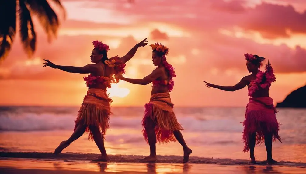 sunset views at luaus