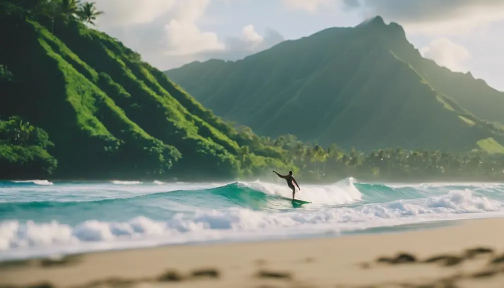 surfing in kauai hawaii