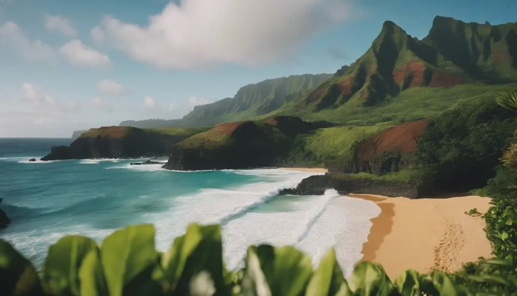 surfing paradise in kauai