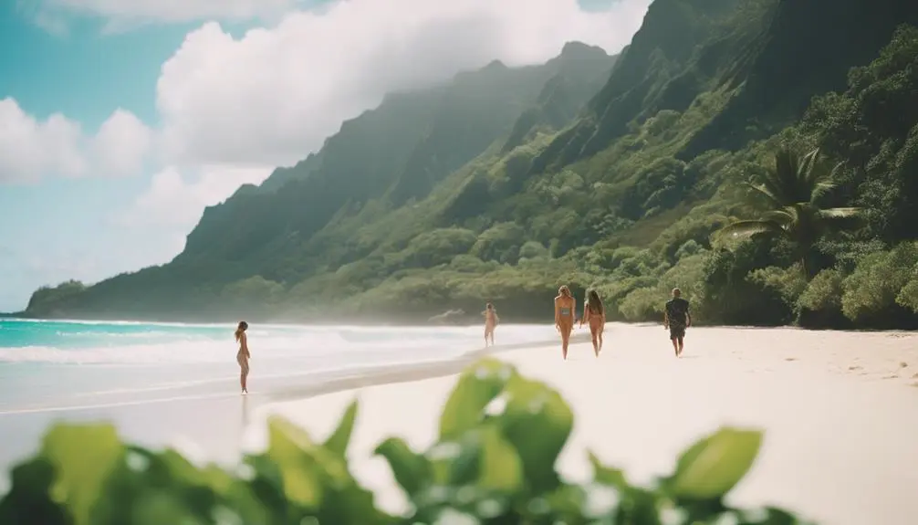 surfing spot with caves