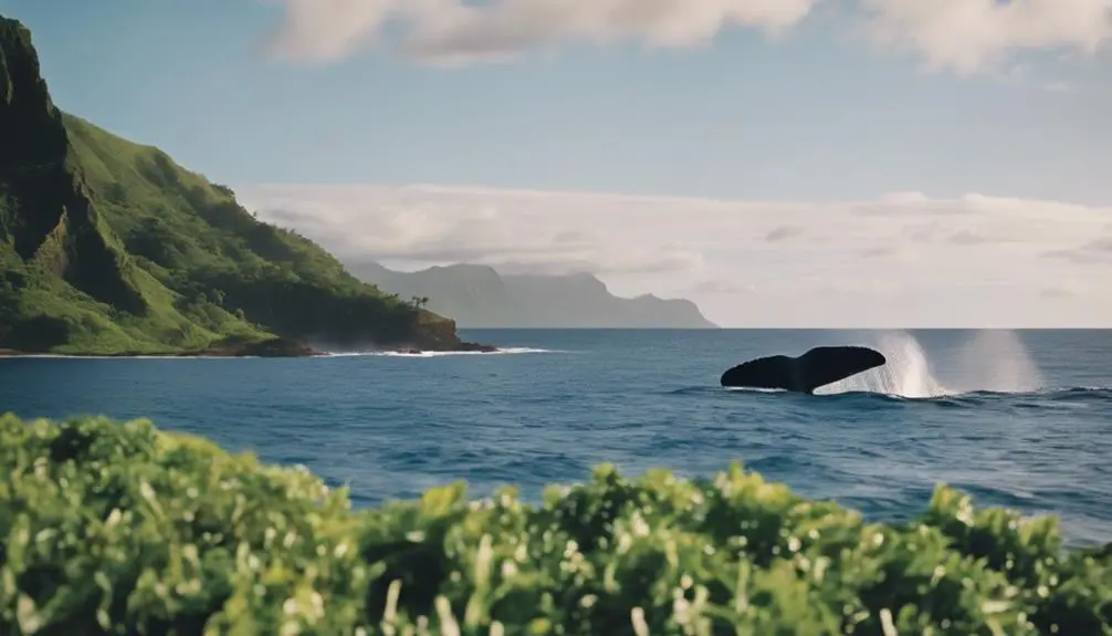 sustainable whale watching experience