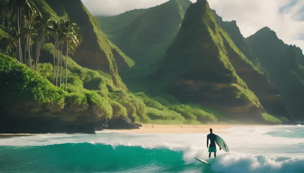 tropical paradise in hawaii