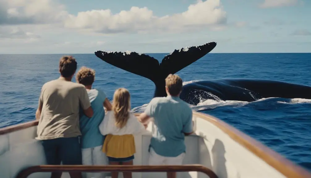 whale watching excursion planning