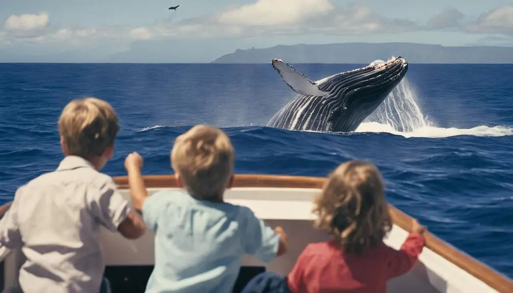 whale watching excursions for families