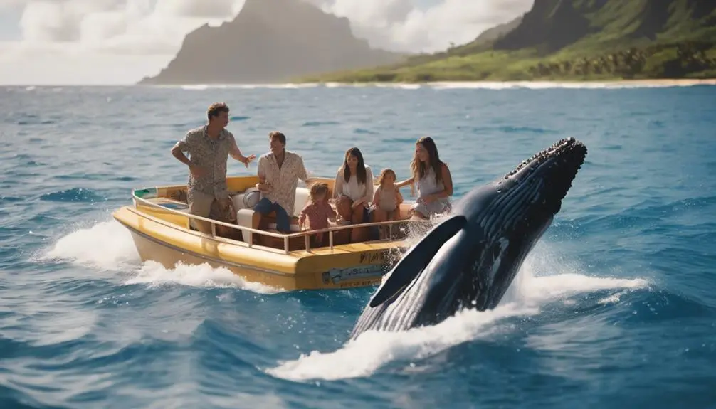 whale watching for children