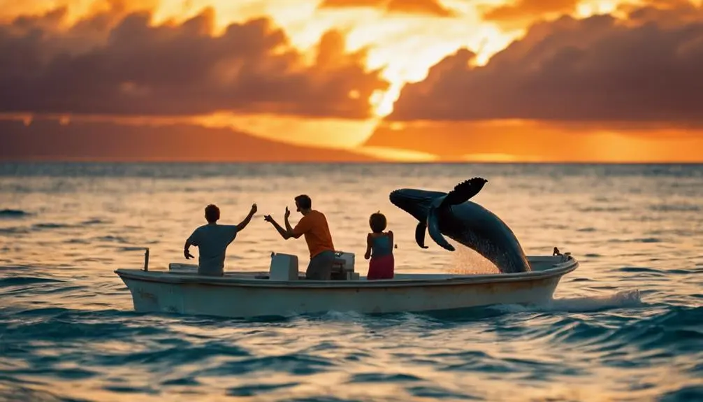 whale watching for families