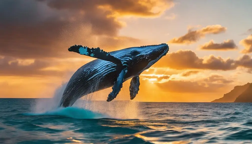 whale watching in kauai