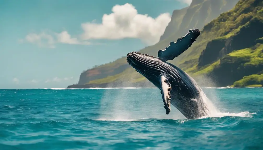 whale watching in summer