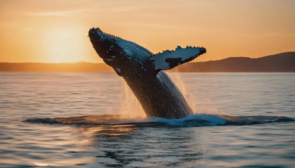 whale watching peak times