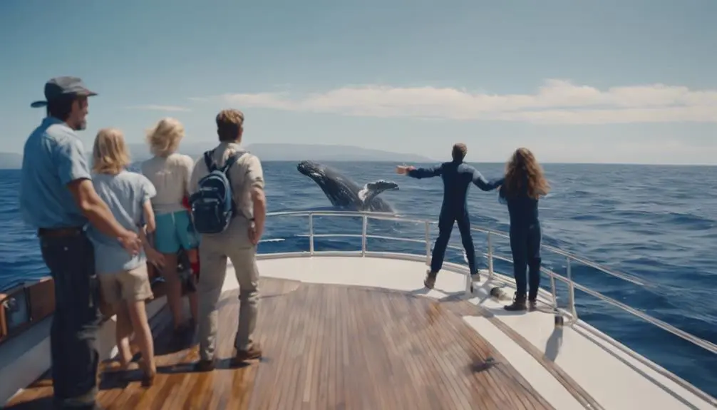 whale watching tour information